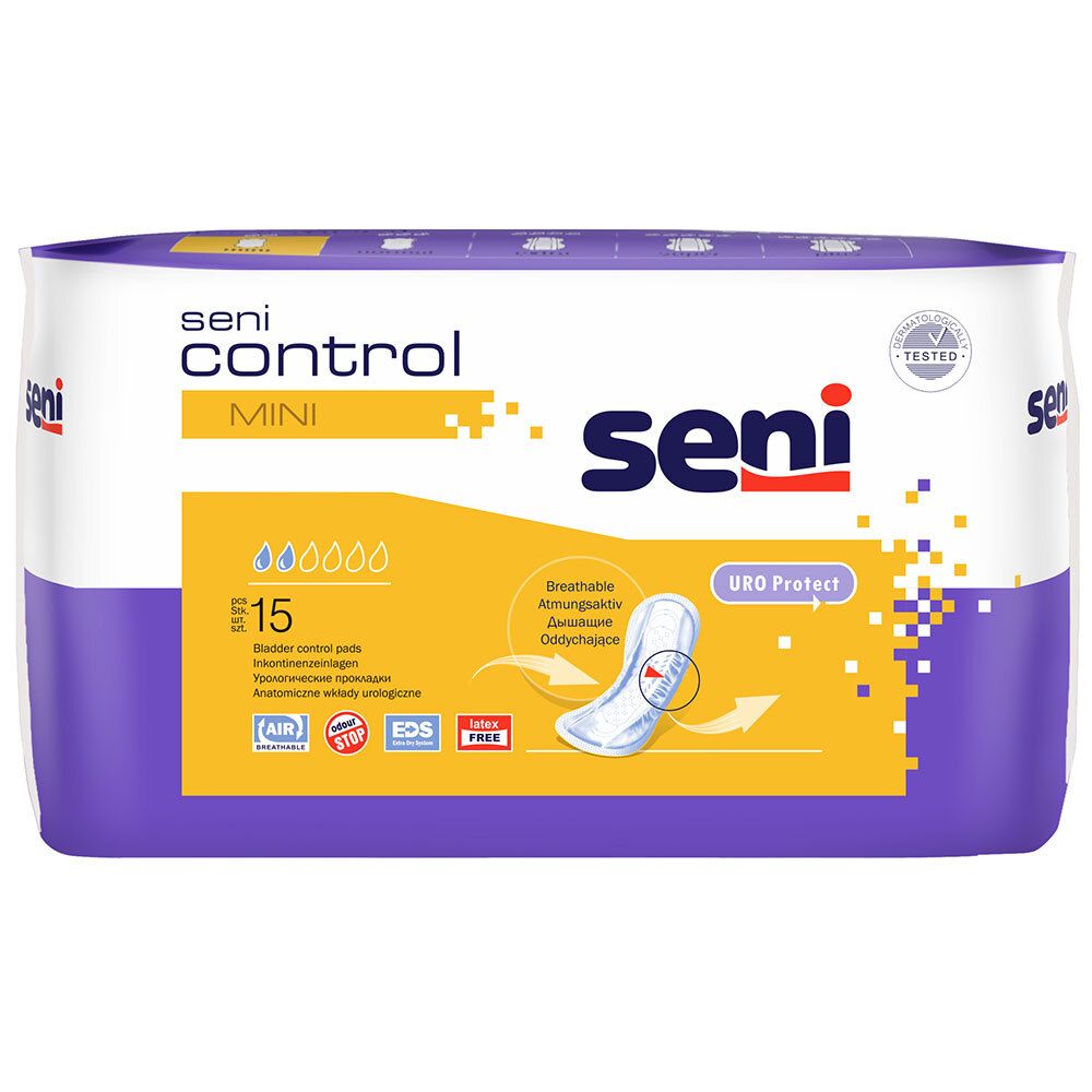 Solette Seni Control mini, 1 confezione = 15 pezzi