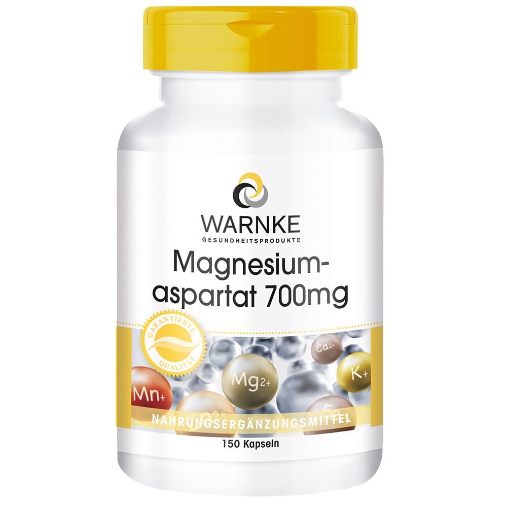 Warnke Vitalstoffe - Aspartato di magnesio 700 mg