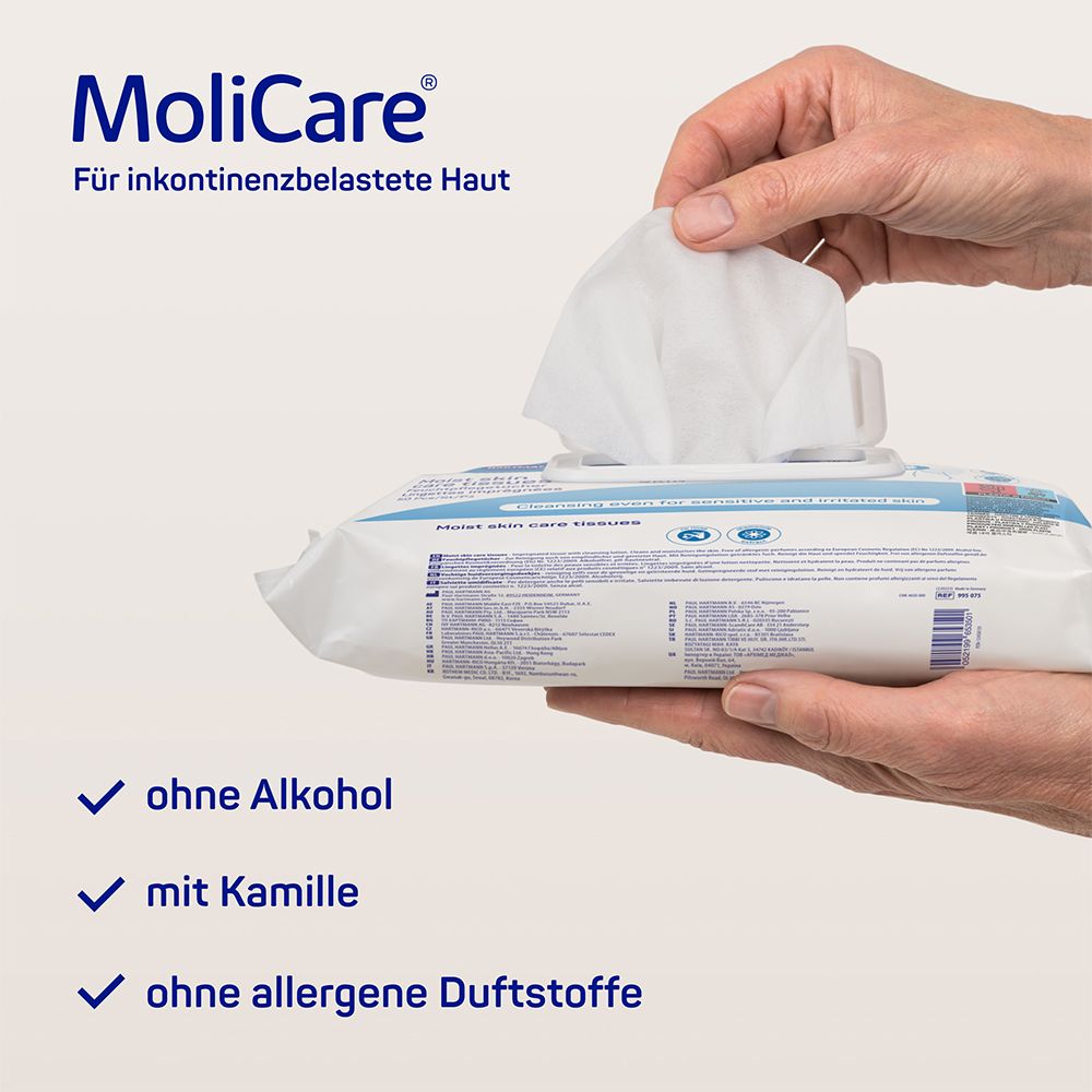 MoliCare Skin salviettine umidificate, 1 confezione = 50 pezzi