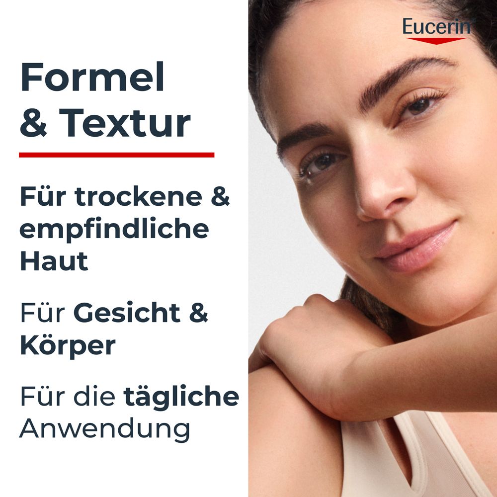 Saponetta Eucerin pH5 con Dexapantenolo e Sistema pH Balance.