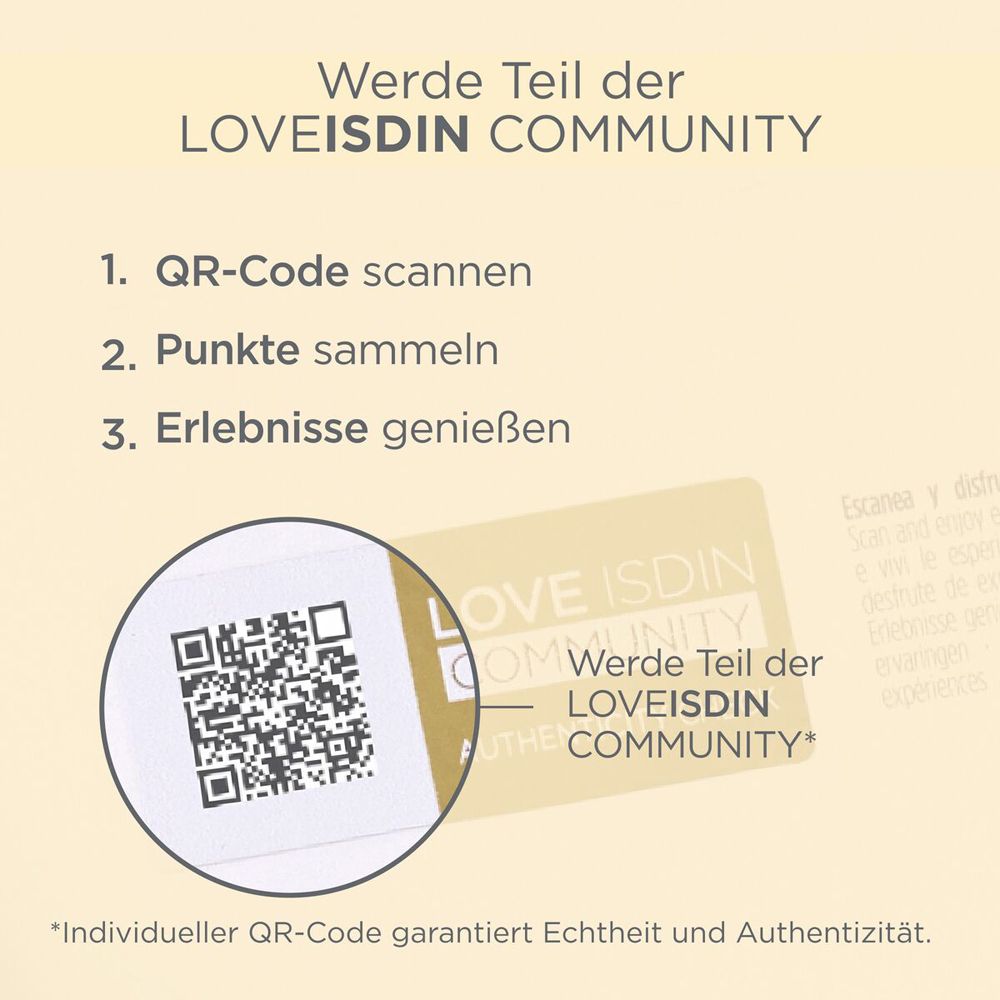 Codice QR. Entra nella LOVEISDIN COMMUNITY. Scansiona il codice QR.