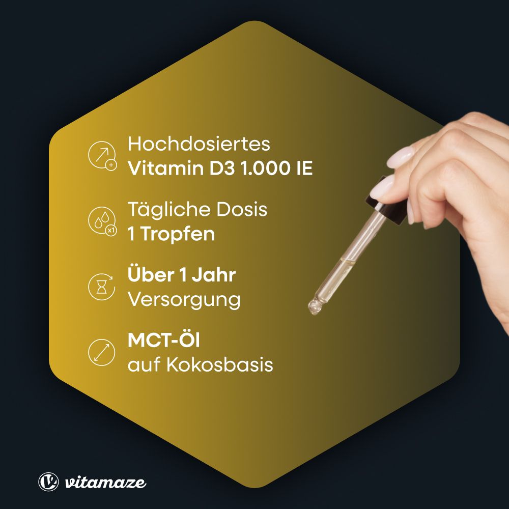 Vitamaze Vitamin D3 1.000 IE.