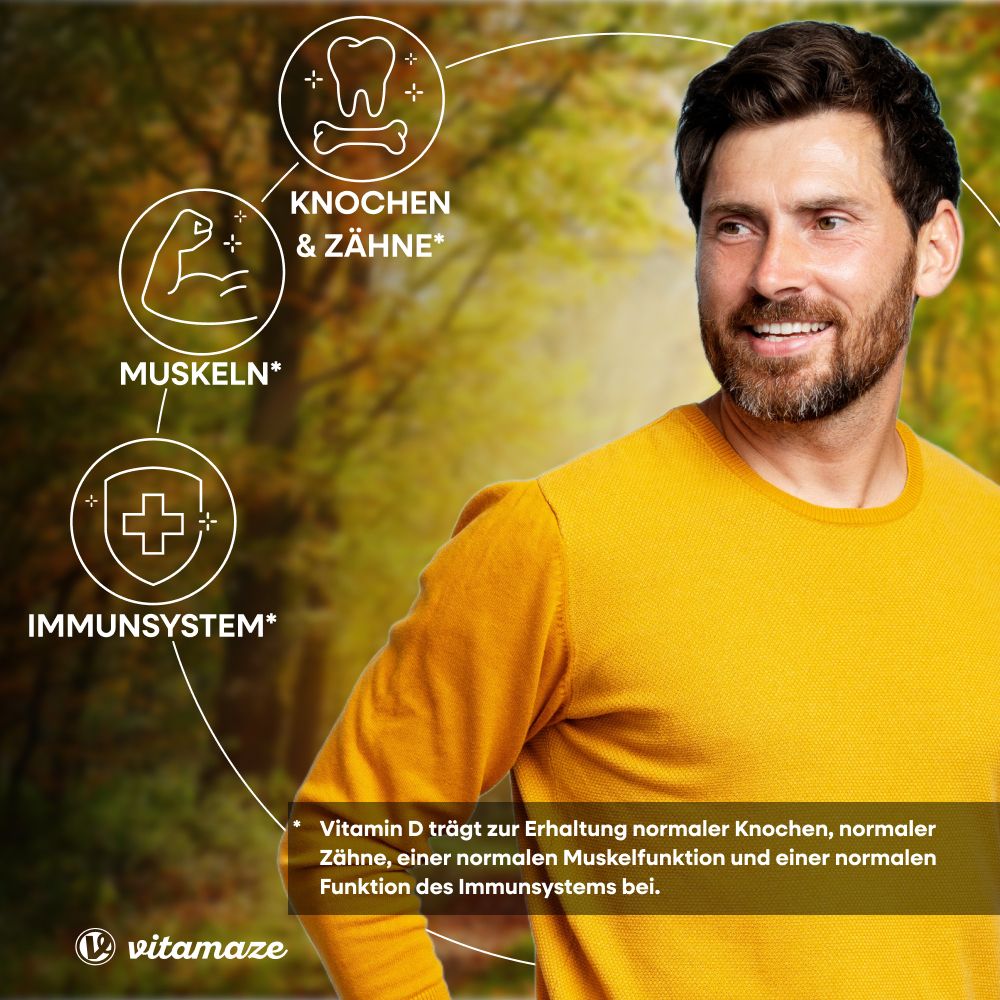 Vitamaze Vitamin D3 1.000 IE.
