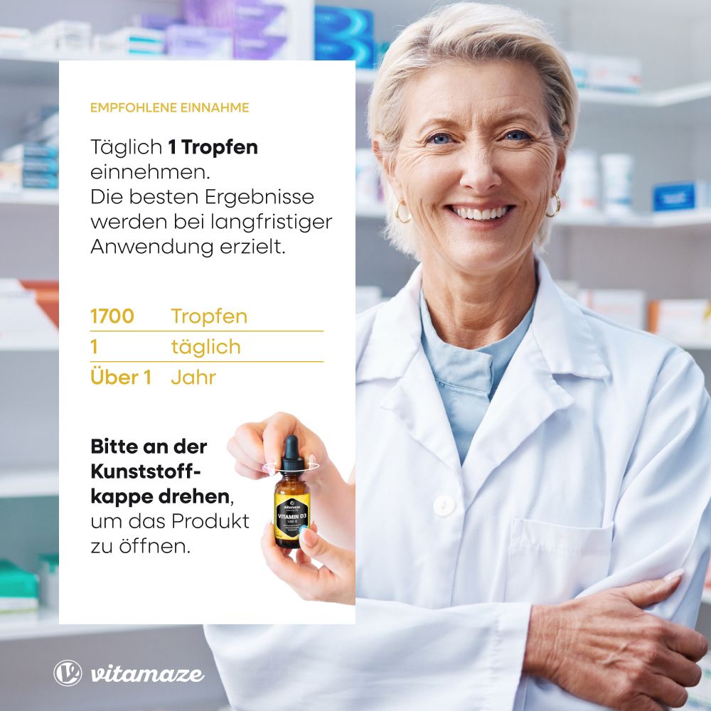Vitamaze Vitamin D3 1.000 IE.