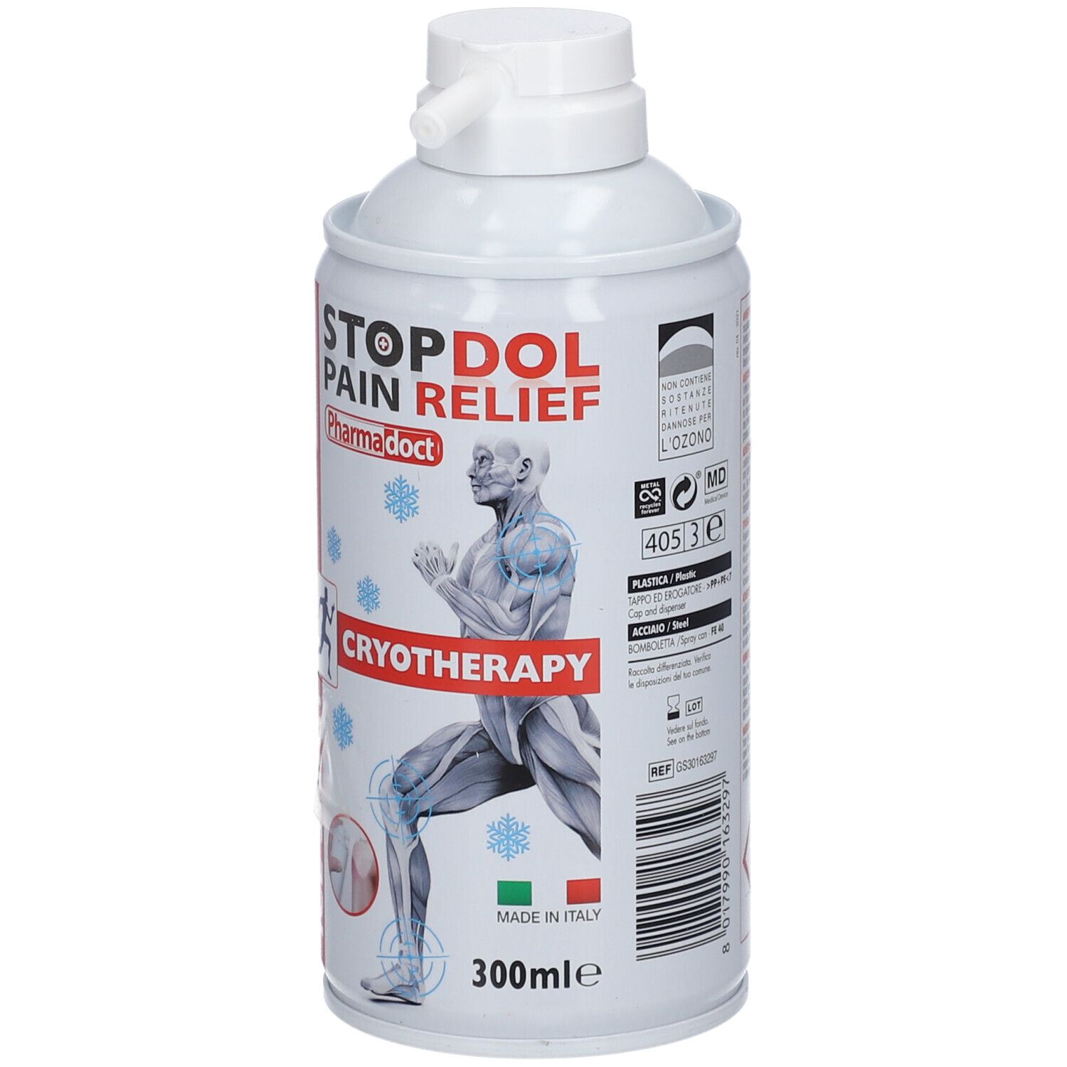 Bomboletta spray crioterapia StopDol Pain Relief 300ml.