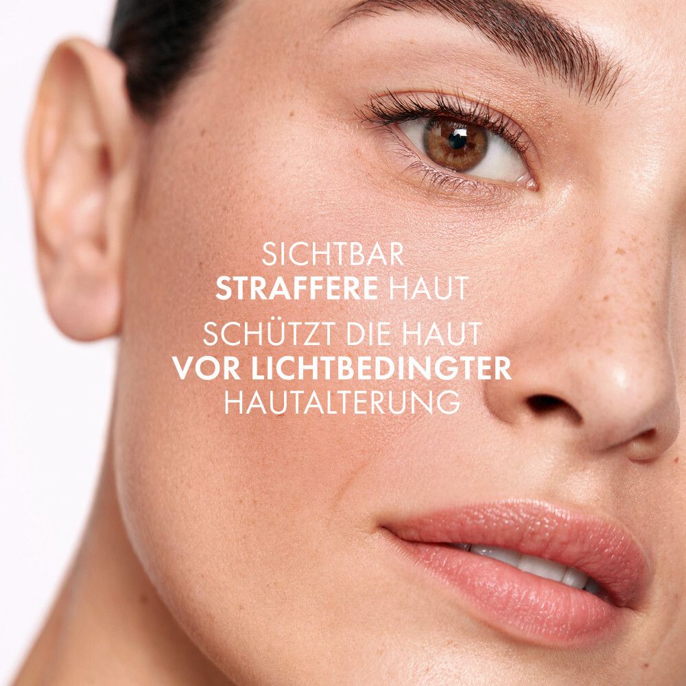 Vichy LIFTACTIV SUPREME LSF 30. Vasetto di crema bianca. Scritta: LSF 30, Giorno.