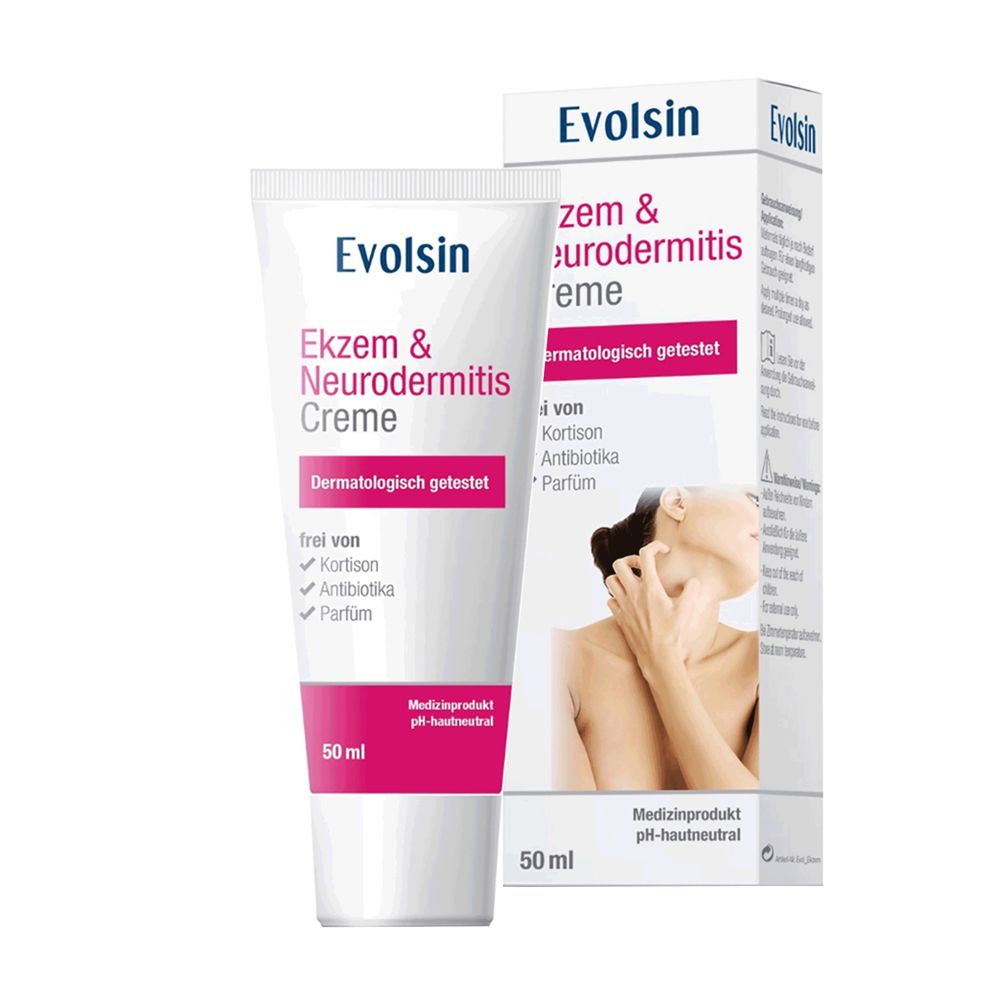 Evolsin® Crema per eczema e neurodermite I SENZA CORTISONE