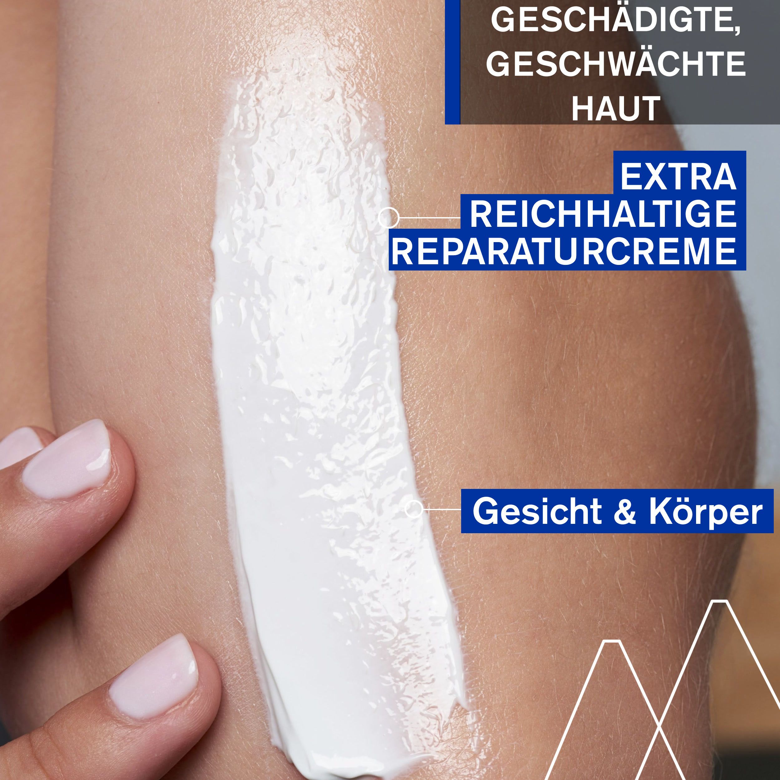 Retro del tubo crema. Testo: BARIÉDERM-CICA Crema. Istruzioni in più lingue. 40ml. Marchio AL.