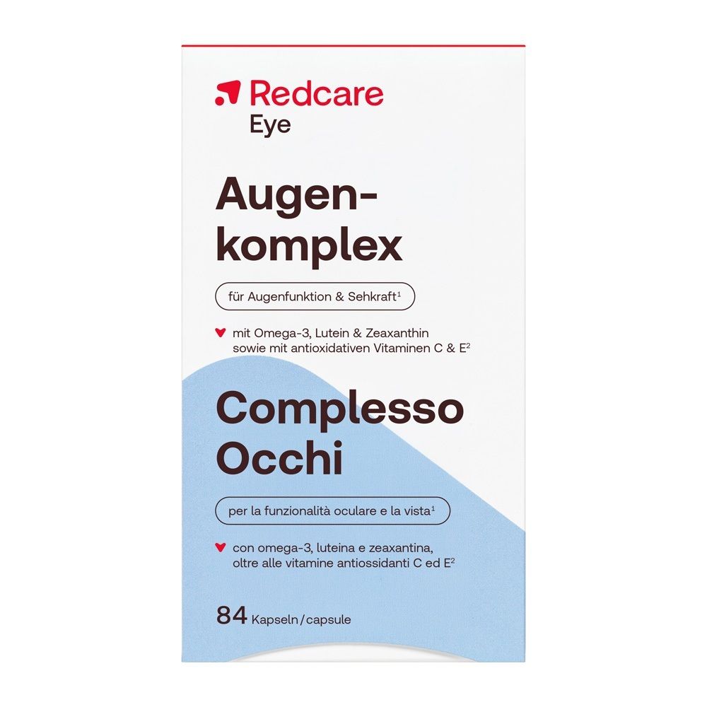 Confezione Redcare Complesso Occhi da 84 capsule.