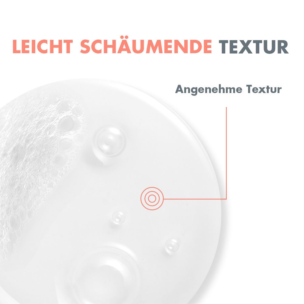 Bagnoschiuma Avène XeraCalm Nutrition, balsamo e acqua termale.