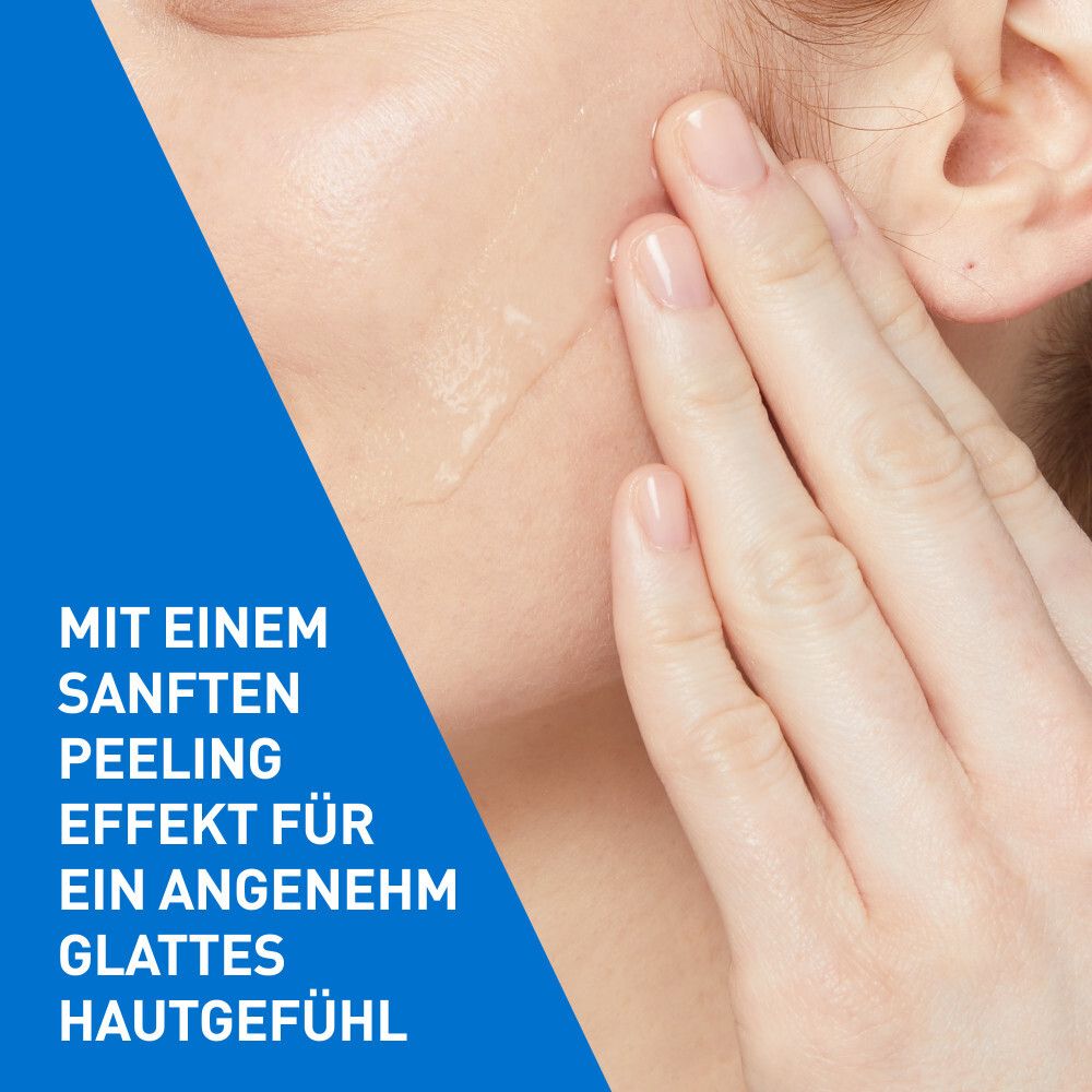 Due schiene, una con pelle ruvida, una con pelle liscia. Pulisce + esfolia + leviga.