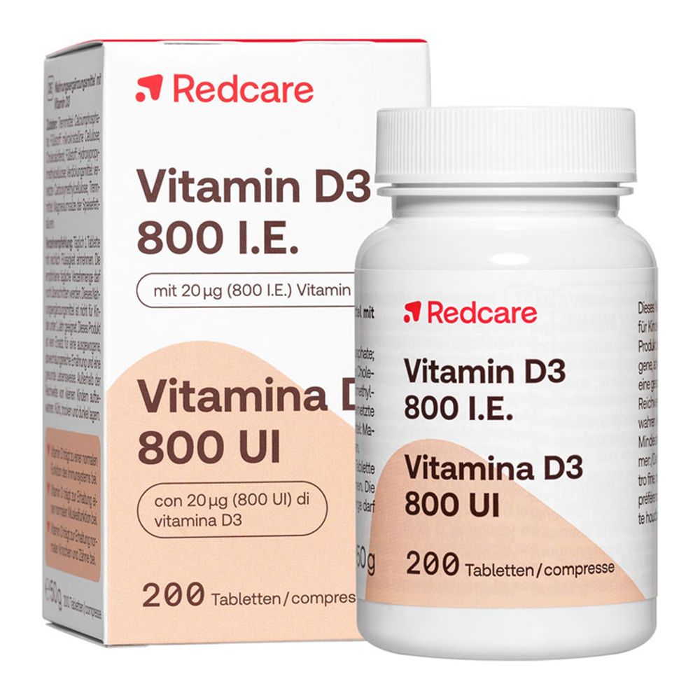 Redcare Vitamina D3 800 U.I.