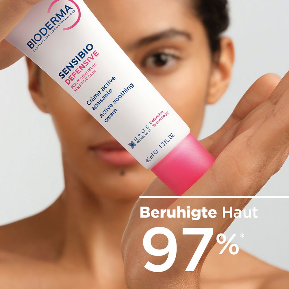 Tubo crema Bioderma Sensibio Defensive, 40ml. Pelle lenita 97%.