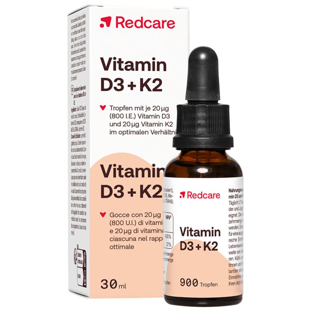 Redcare Vitamina D3 + K2