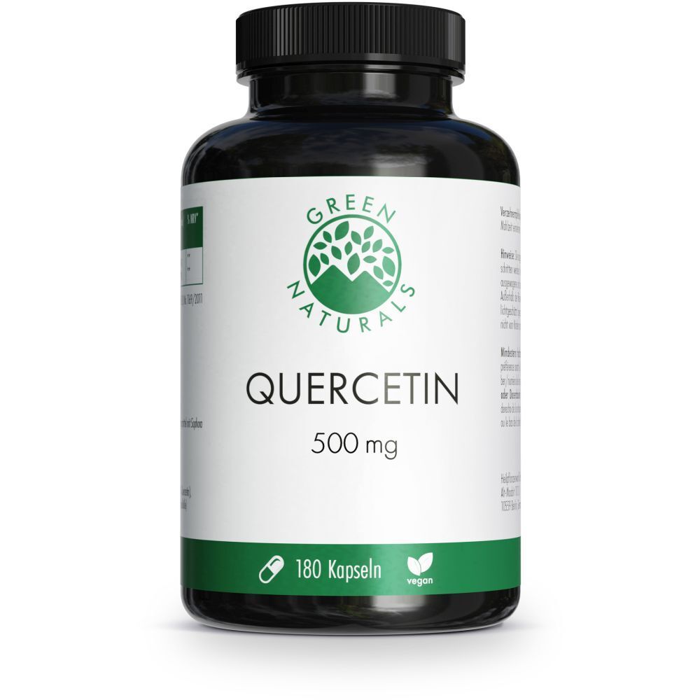 GREEN NATURALS® Quercetin 500 mg ad alta concentrazione