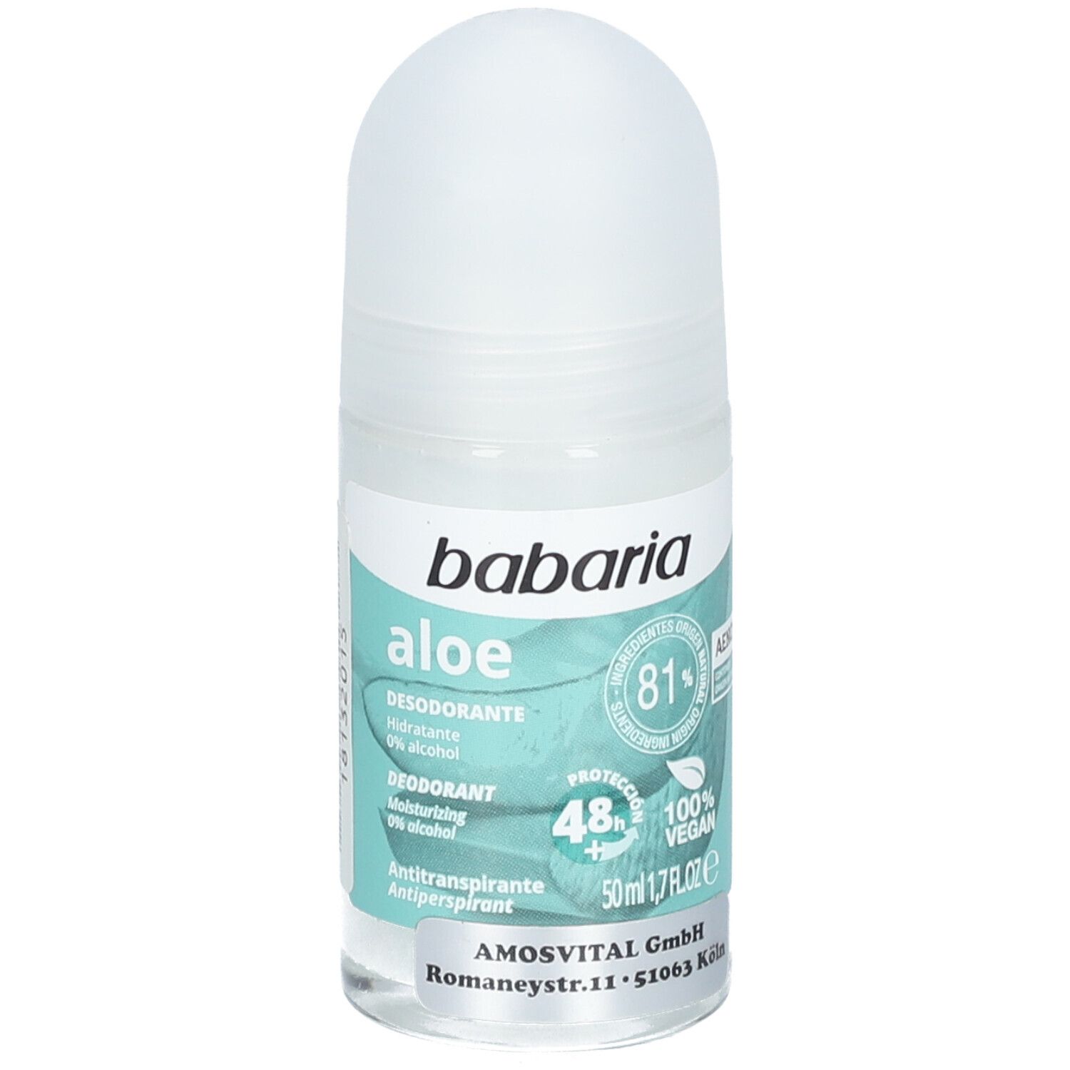 Babaria Deodorante Aloe Roll On
