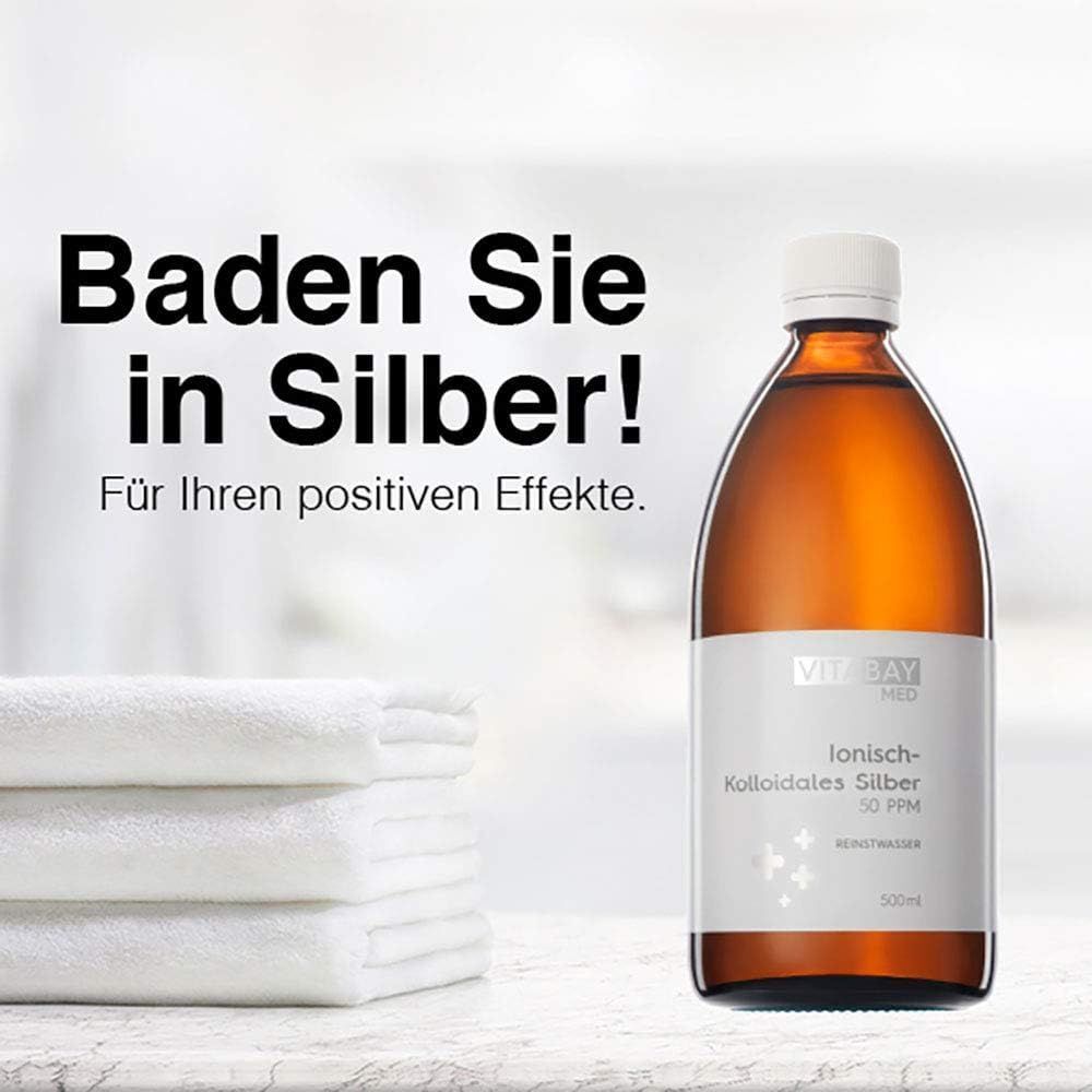 Vitabay Argento colloidale ionico 500 PPM