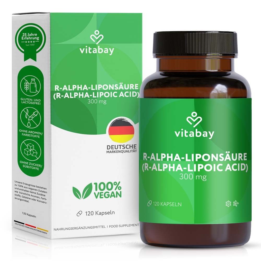 Vitabay Acido R-alfa lipoico 300 mg