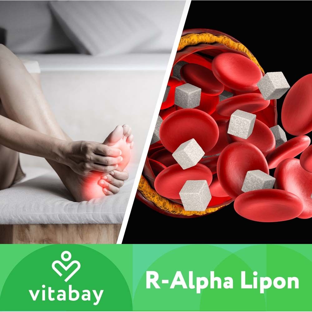 Vitabay Acido R-alfa lipoico 300 mg