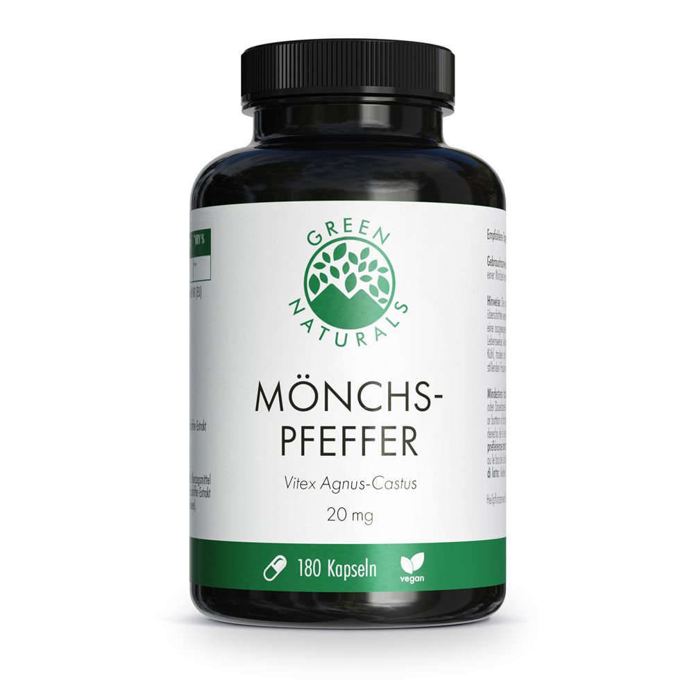 GREEN NATURALS® Agno Casto 20 mg ad alta concentrazione