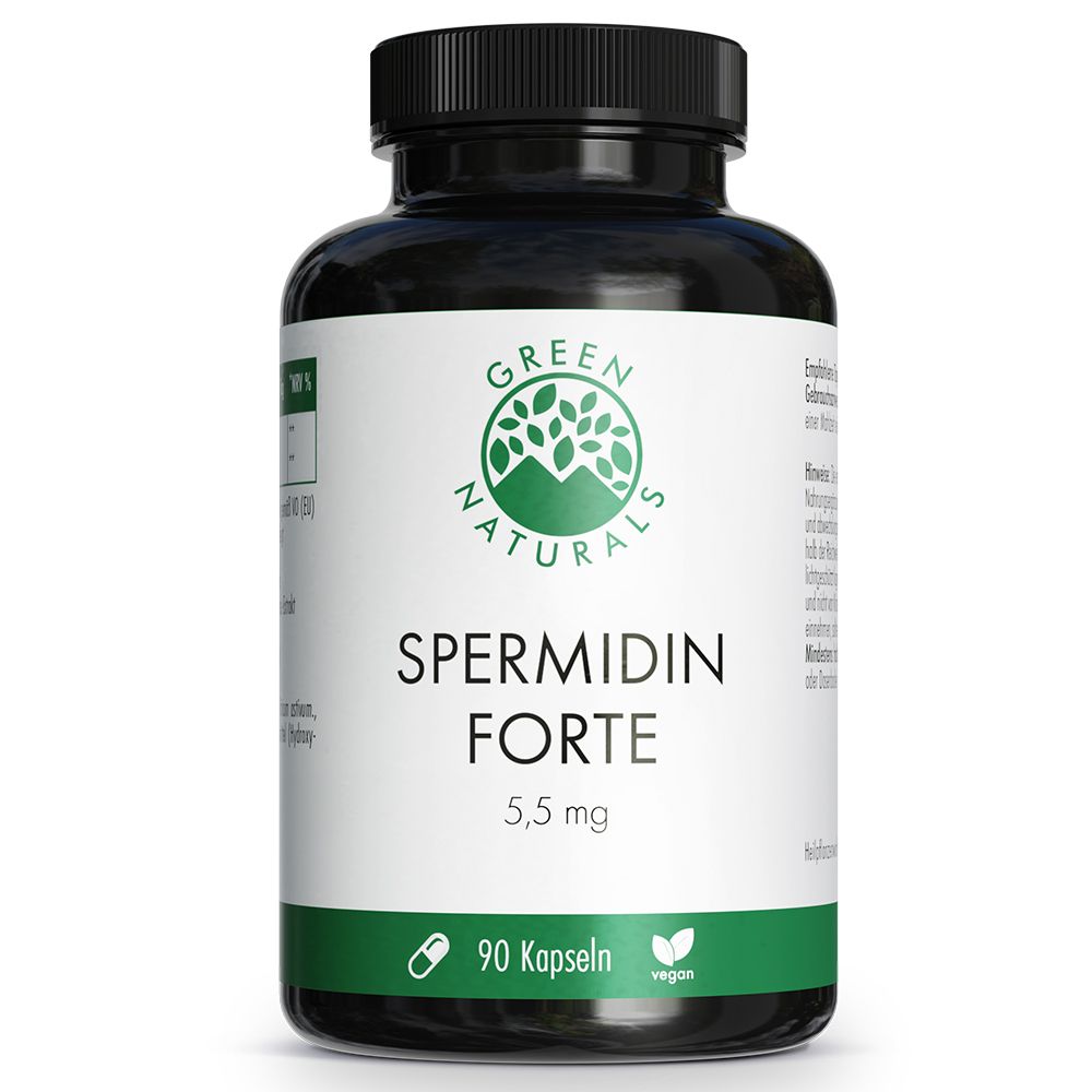 GREEN NATURALS® Spermidina 5,5 mg vegano