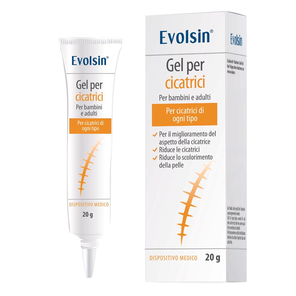 Evolsin Gel silicone per cicatrici per bambini e adulti