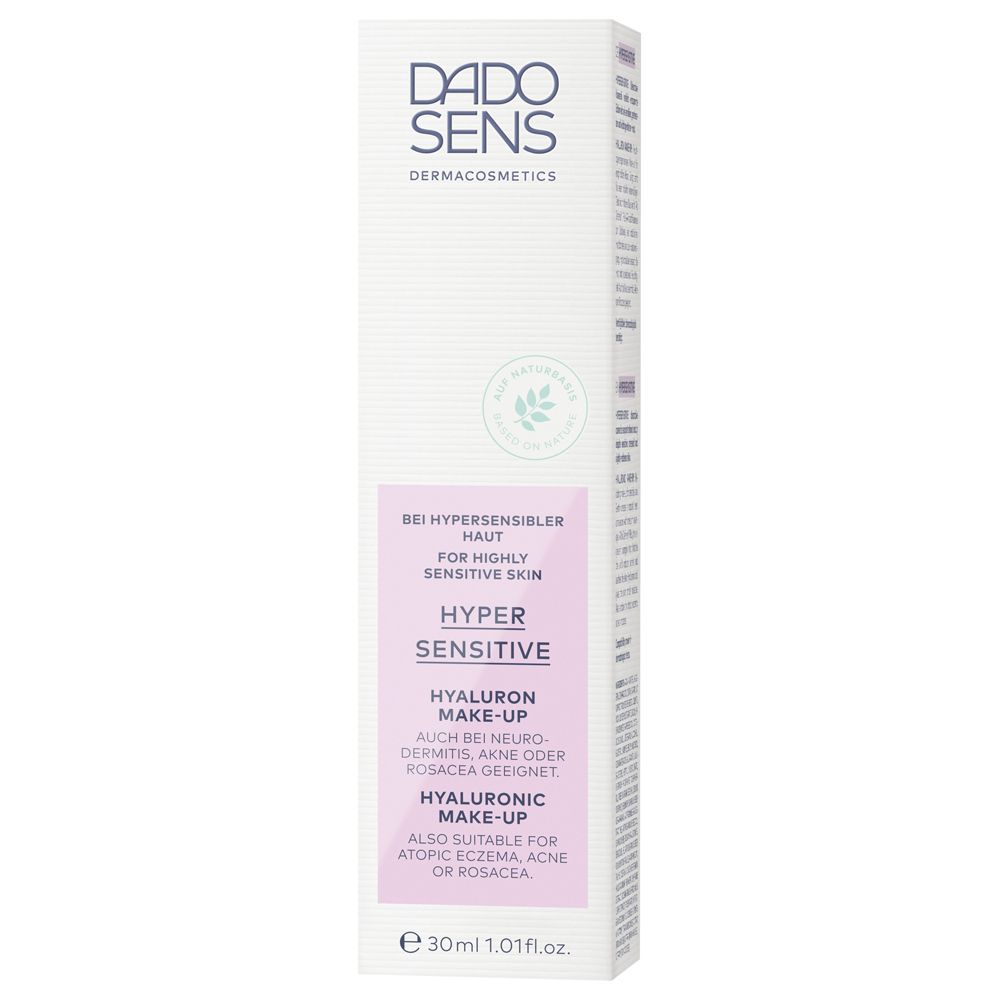 Dado Sens Make-up Acido Ialuronico per pelli molto sensibili, 30ml.