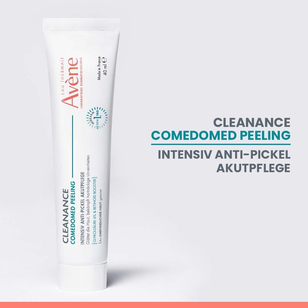 Tubo Avène Cleanance Comedomed Peeling, 40 ml.
