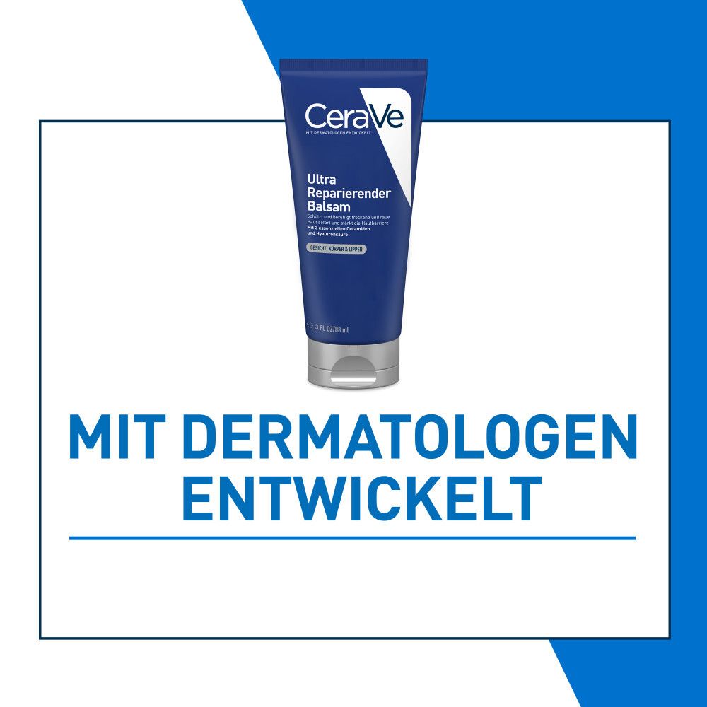 CeraVe Ultra Balsamo Riparatore. Sviluppato con dermatologi.
