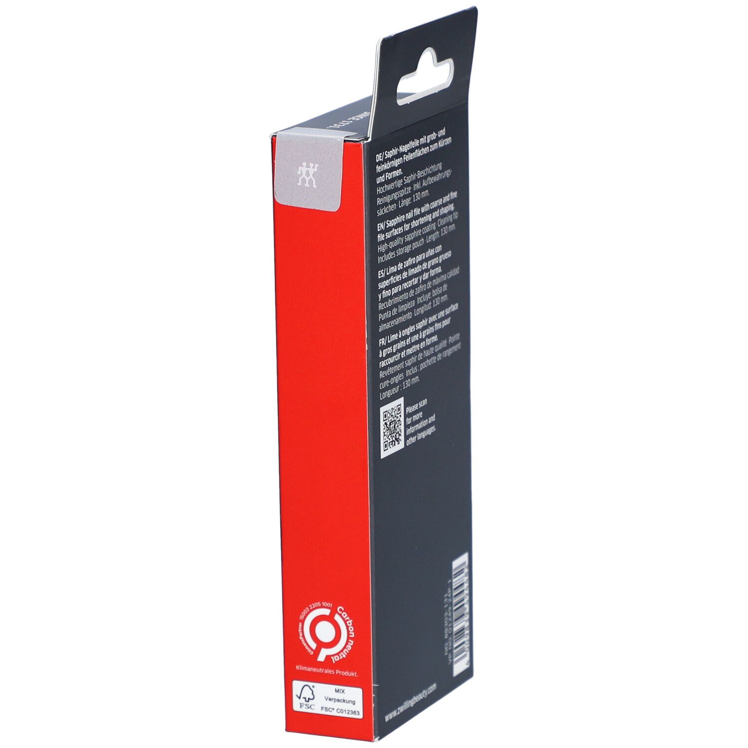 ZWILLING BEAUTY lima per unghie in zaffiro Classic