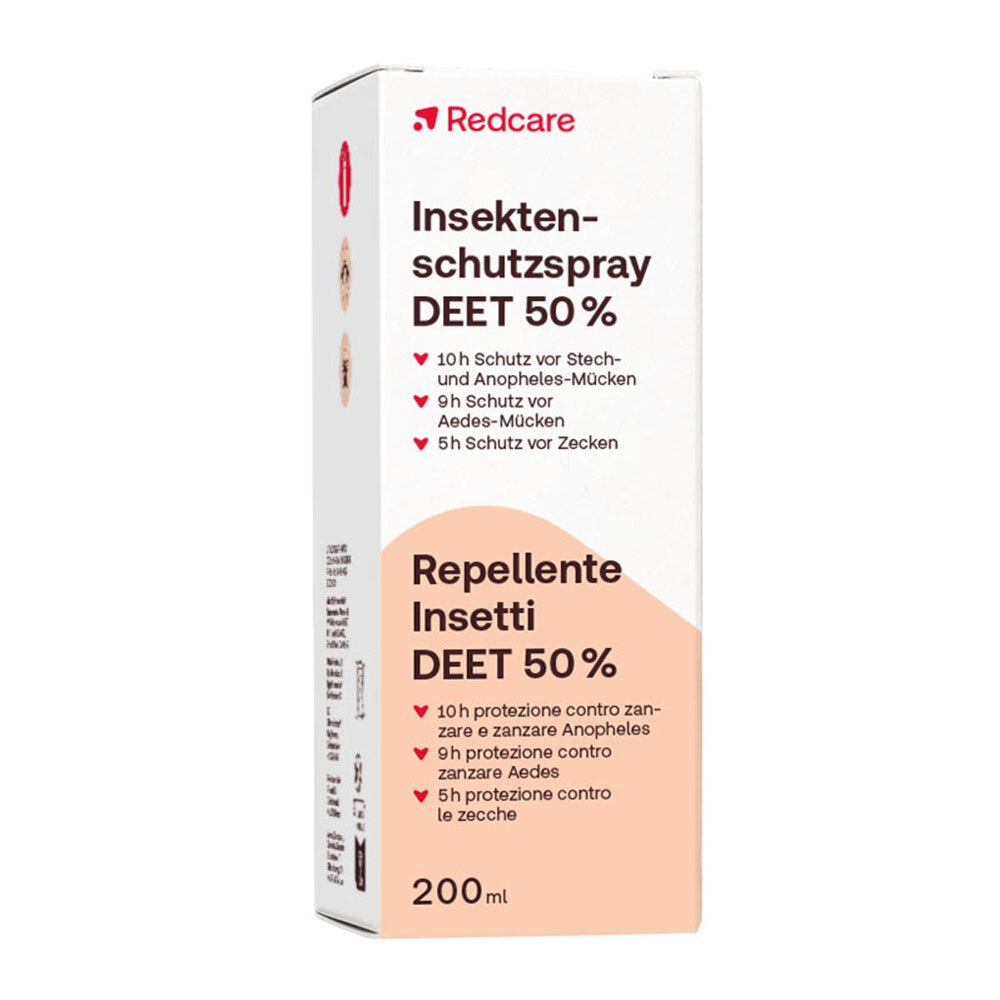 Redcare Spray repellente per insetti DEET 50%