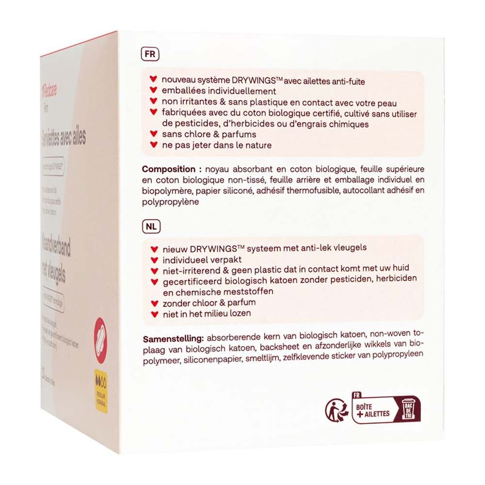 Redcare Fem Assorbenti con ali