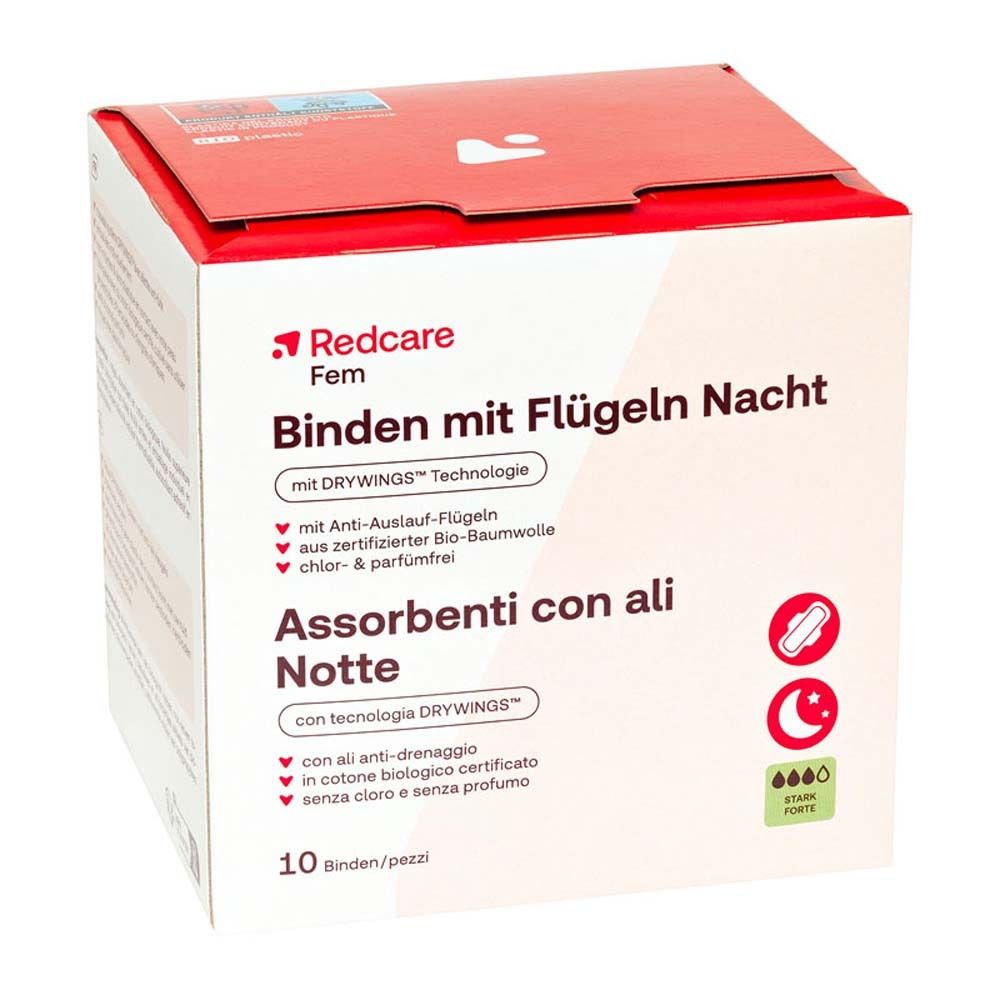 Redcare Fem Assorbenti con ali notte