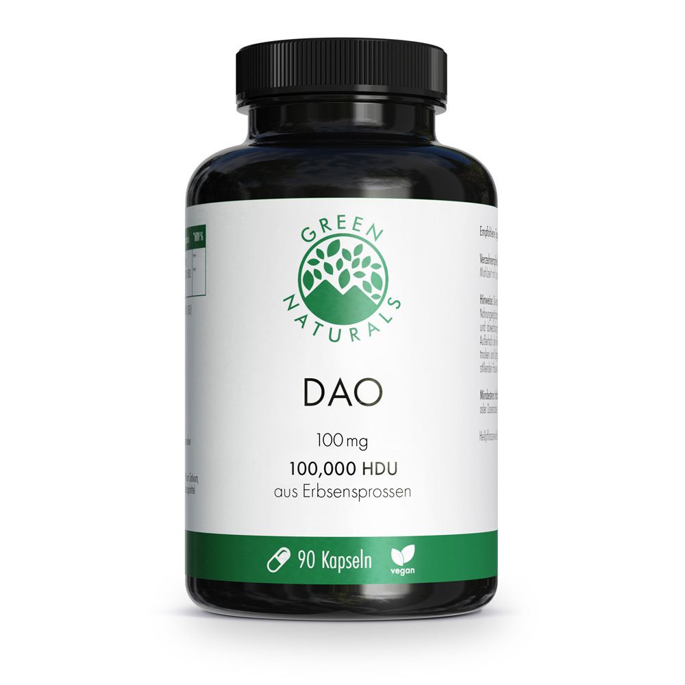 GREEN NATURALS® DAO 100 mg vegano