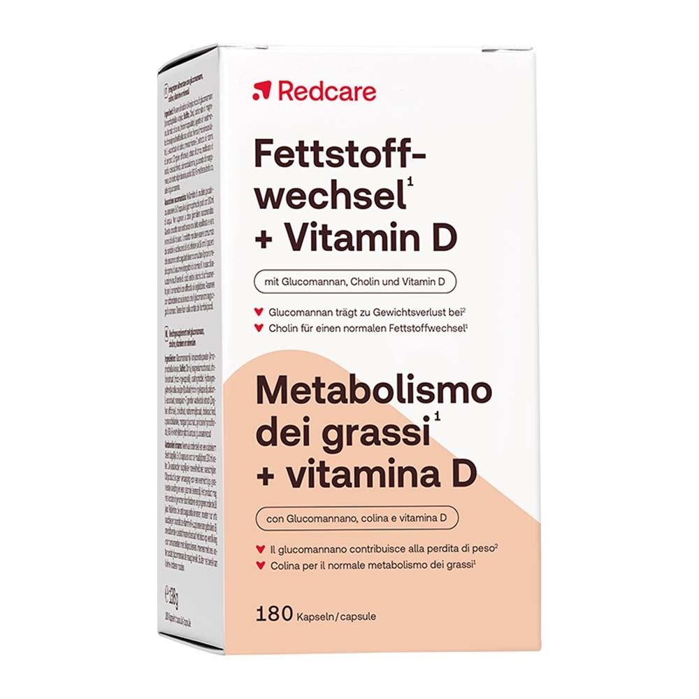 Redcare Metabolismo dei grassi + Vitamina D