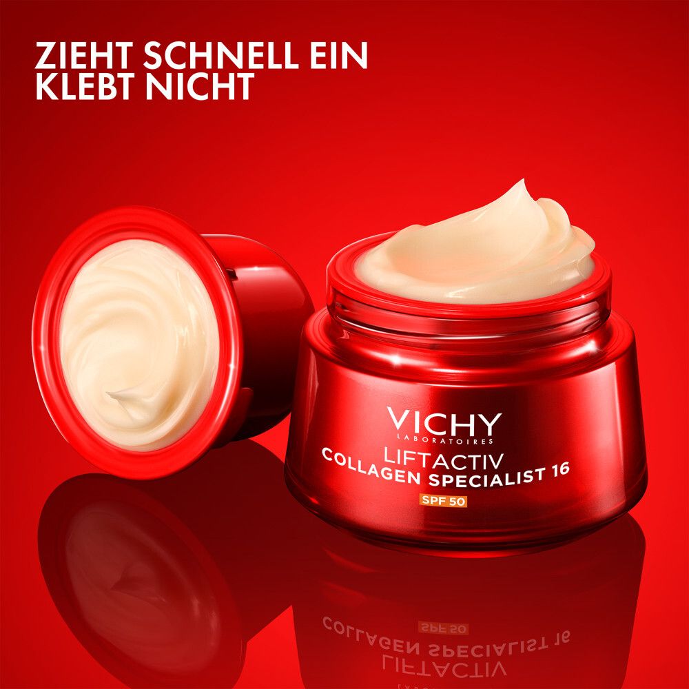 Ricarica della crema giorno Vichy Liftactiv Collagen Specialist 16. 87% in meno di imballaggio.