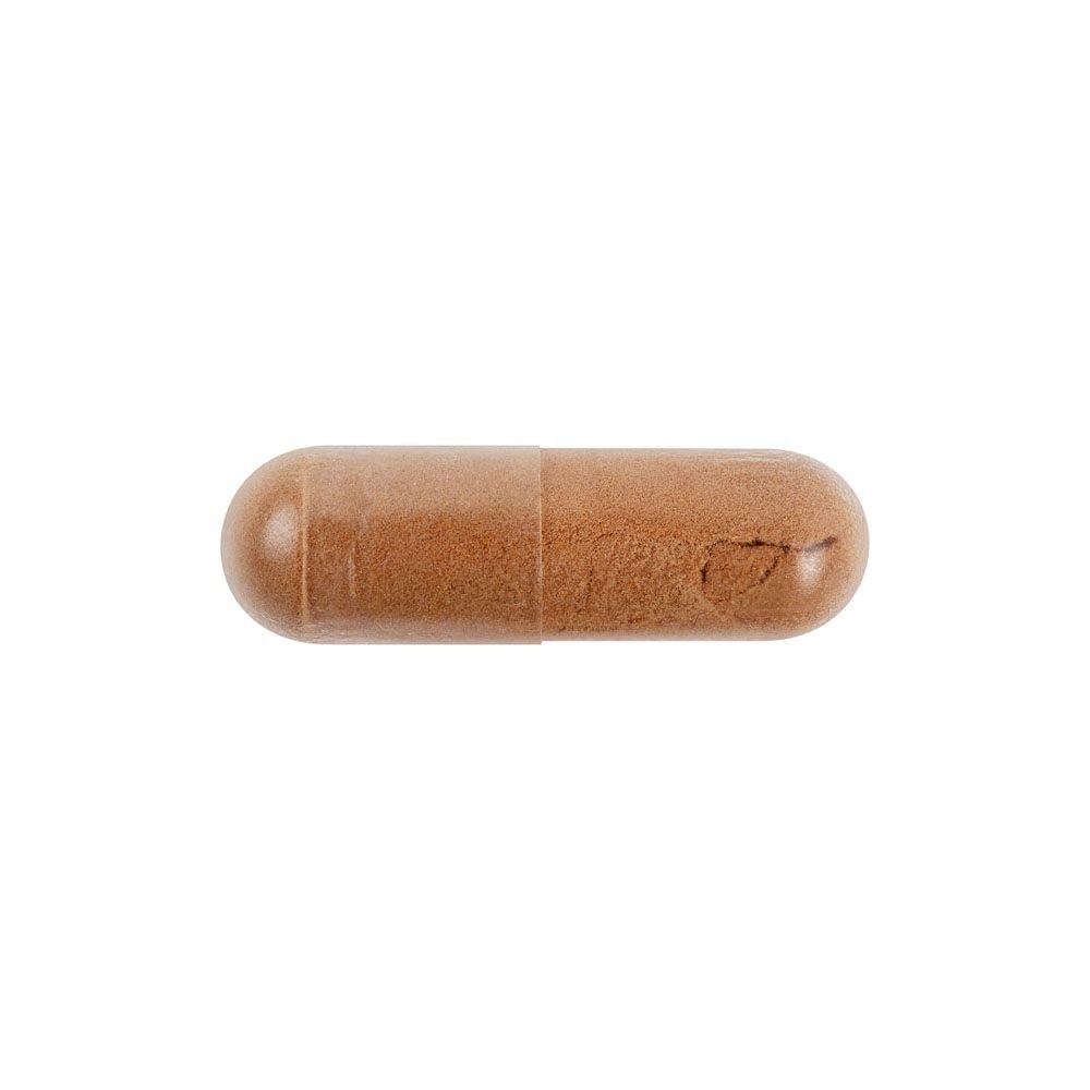Una singola capsula Redcare Men Kürbis con estratto di semi di zucca.