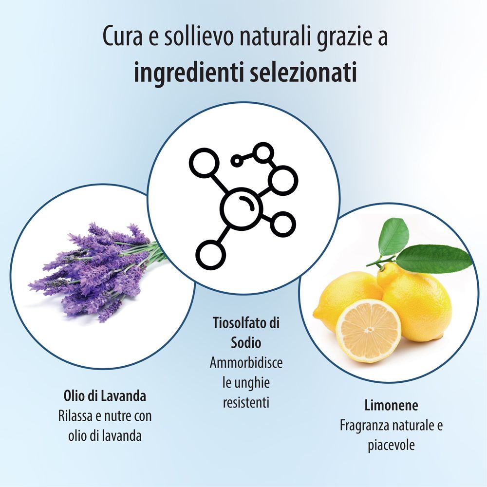 Scatola Evolsin Nagelweicher con illustrazione di un'unghia incarnita.