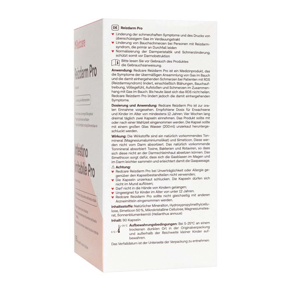 Retro della confezione del prodotto. Testo in tedesco, informazioni su uso, ingredienti e avvertenze.