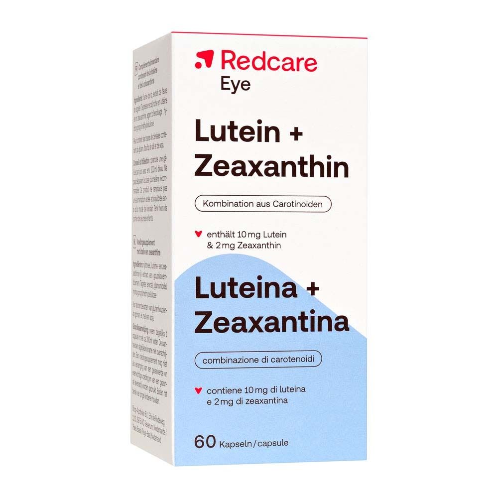 Scatola Redcare Eye Lutein + Zeaxanthin. 60 capsule.