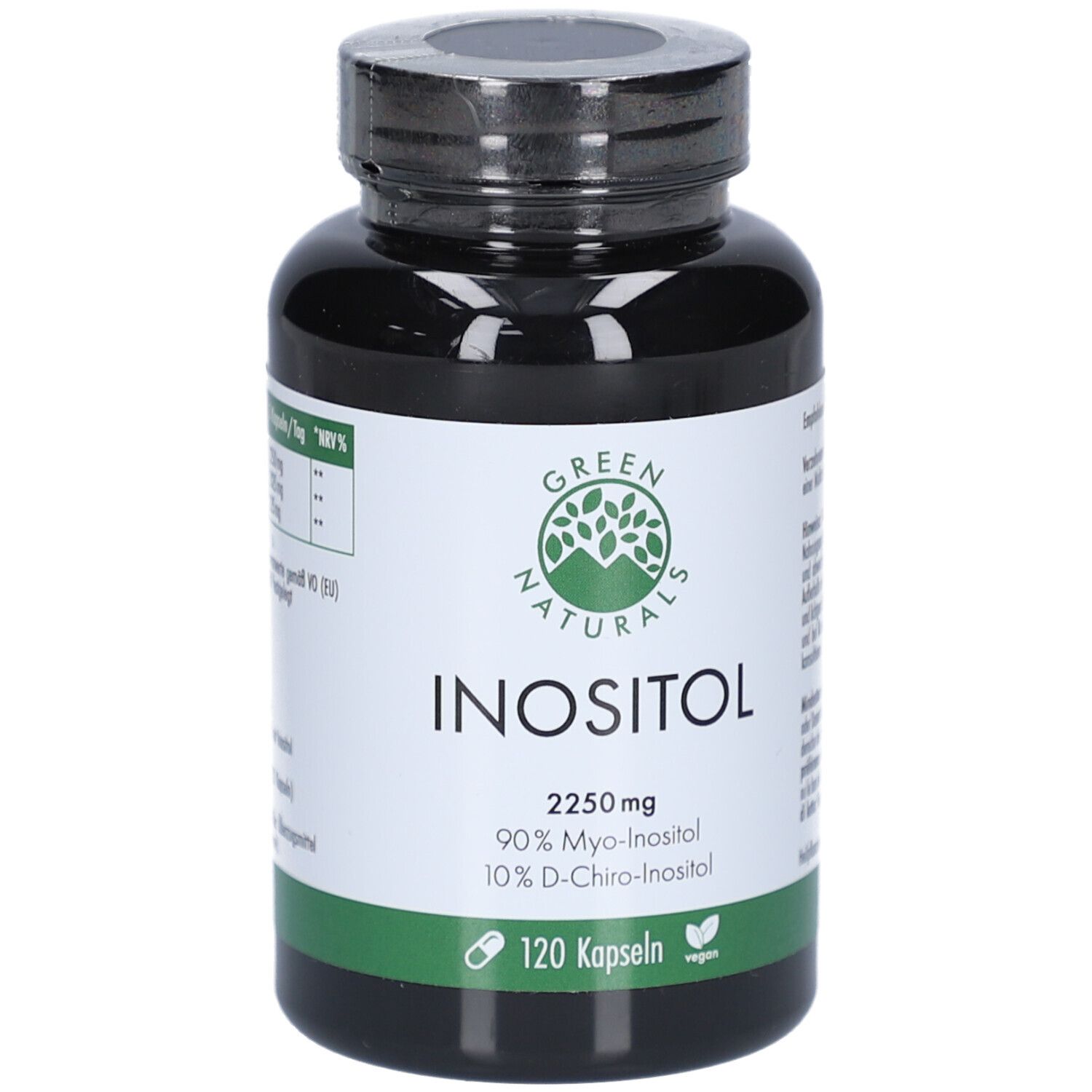 GREEN NATURALS® Myo-Inositolo 2025mg + D-Chiro 225mg