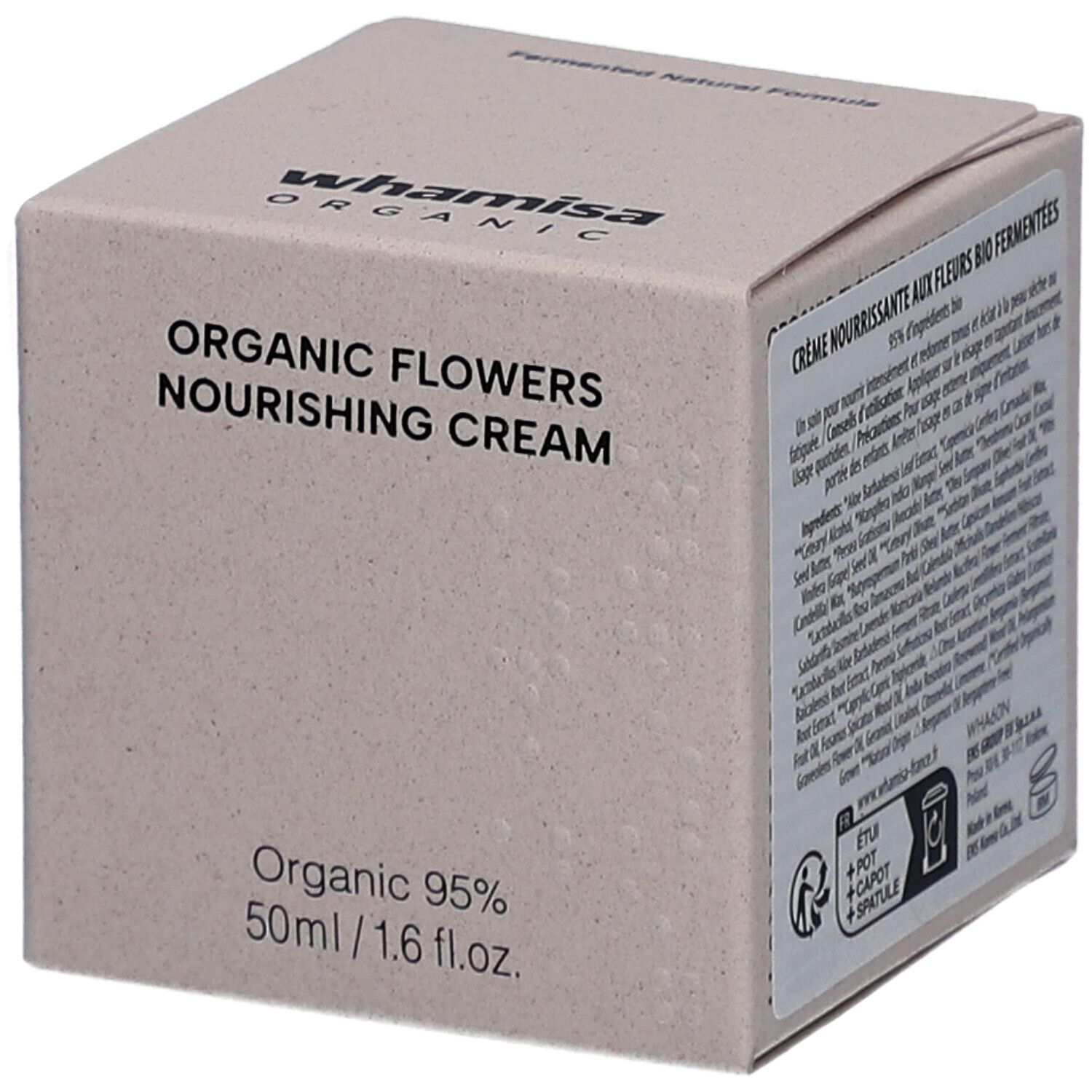WHAMISA Organic Flowers Nourishing Cream