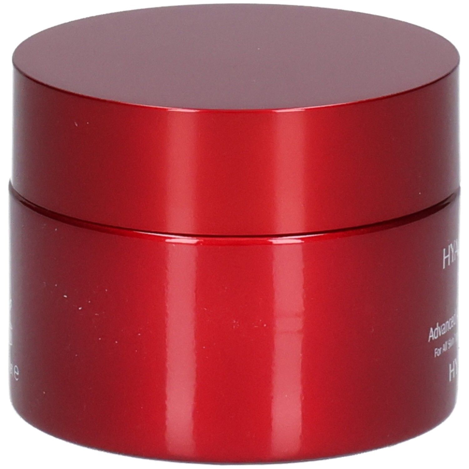 Vasetto rosso con acido ialuronico, crema avanzata antirughe, per tutti i tipi di pelle, definisce il contorno del viso, HYALUXIR.