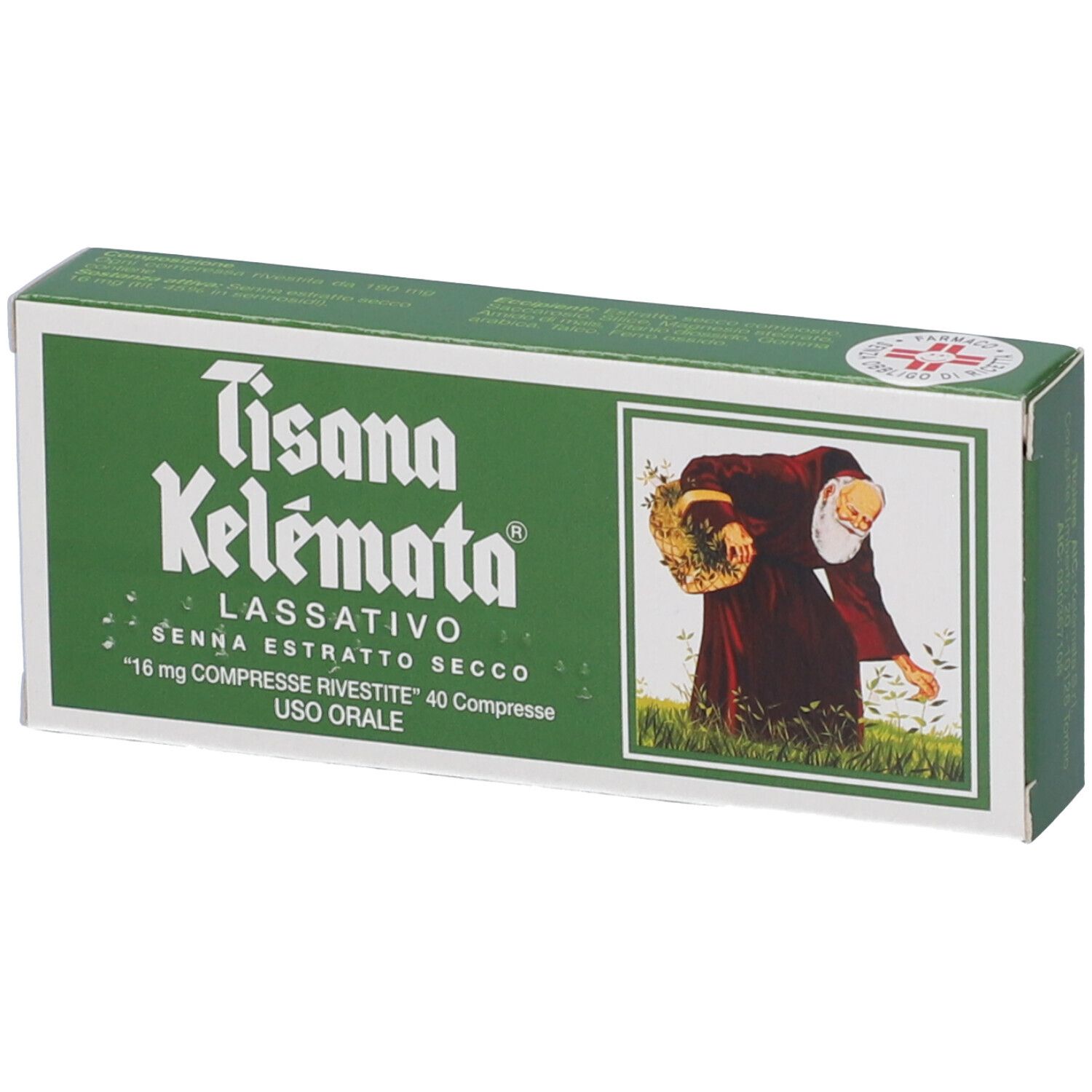 TISANA KELEMATA 16 mg COMPRESSE RIVESTITE 40 Compresse
