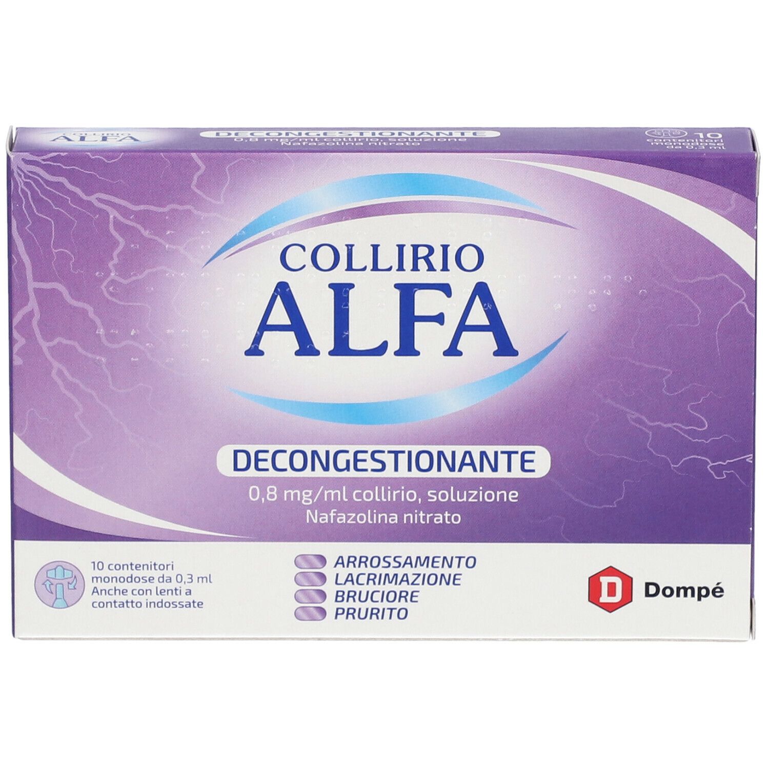 COLLIRIO ALFA® 0,8mg/ml 10 Cont. Monodose