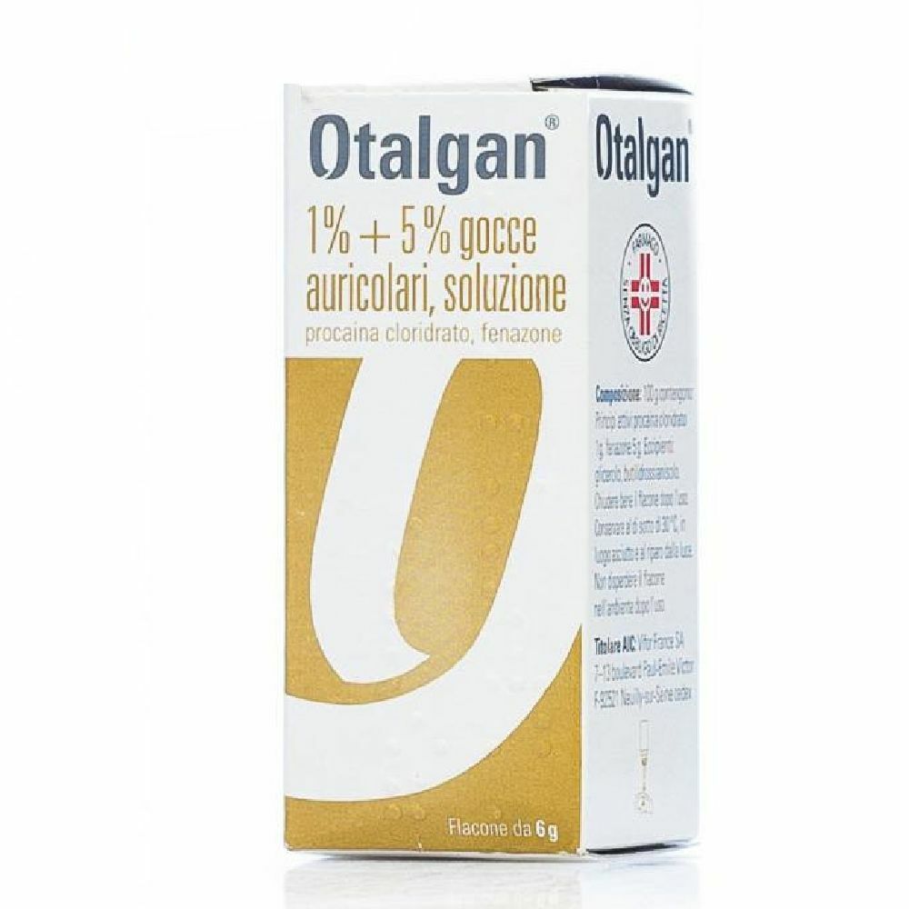 Otalgan® 1% +5 % Gocce Auricolari Soluzione