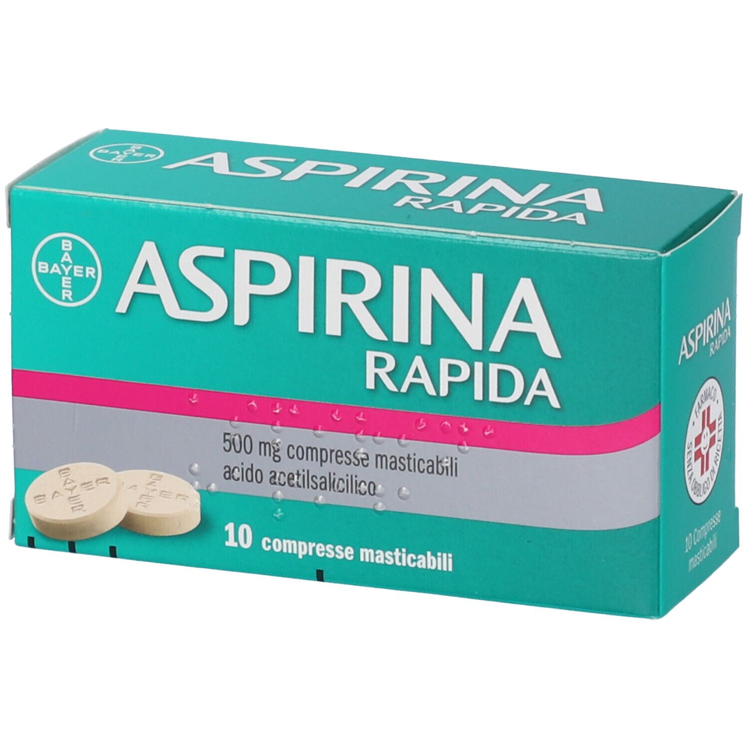 ASPIRINA Rapida 500 Compresse Masticabili