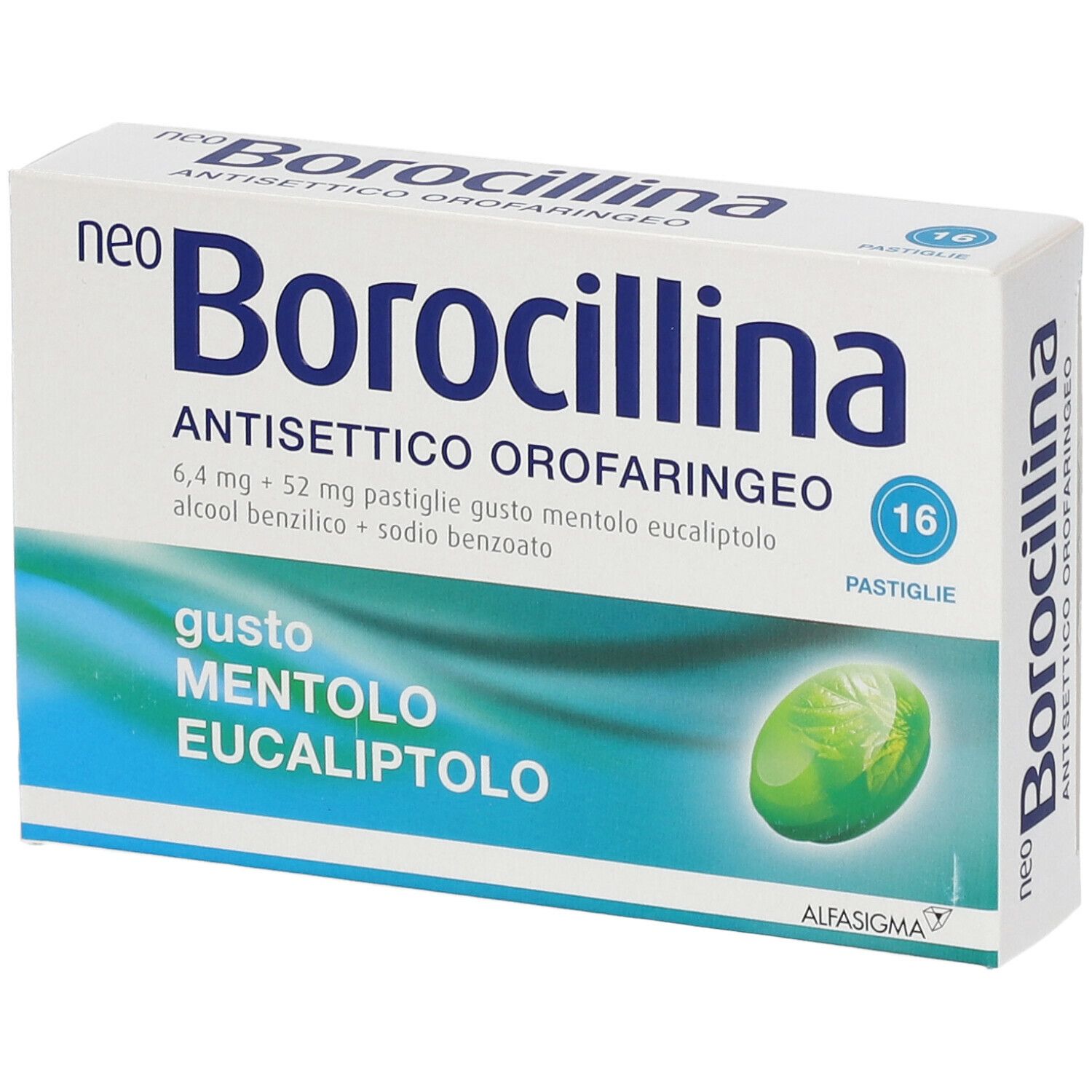 NeoBorocillina Antisettico Orofaringeo Mentolo Eucaliptolo