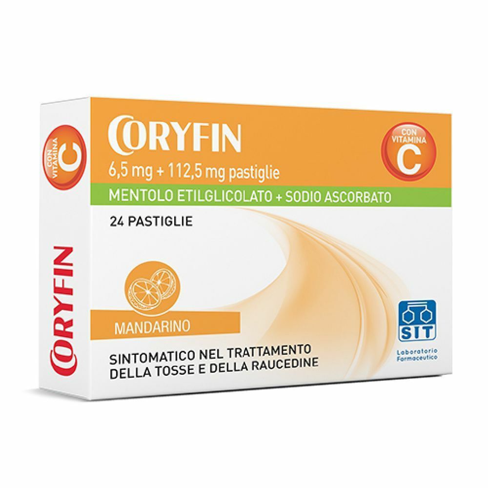 CORYFIN C  6,5 mg + 112,5 mg Pastiglie
