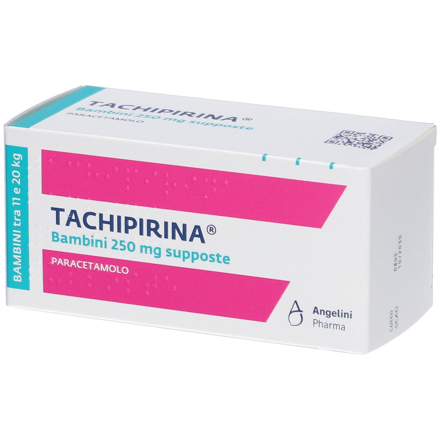 TACHIPIRINA Bambini 250 mg Supposte